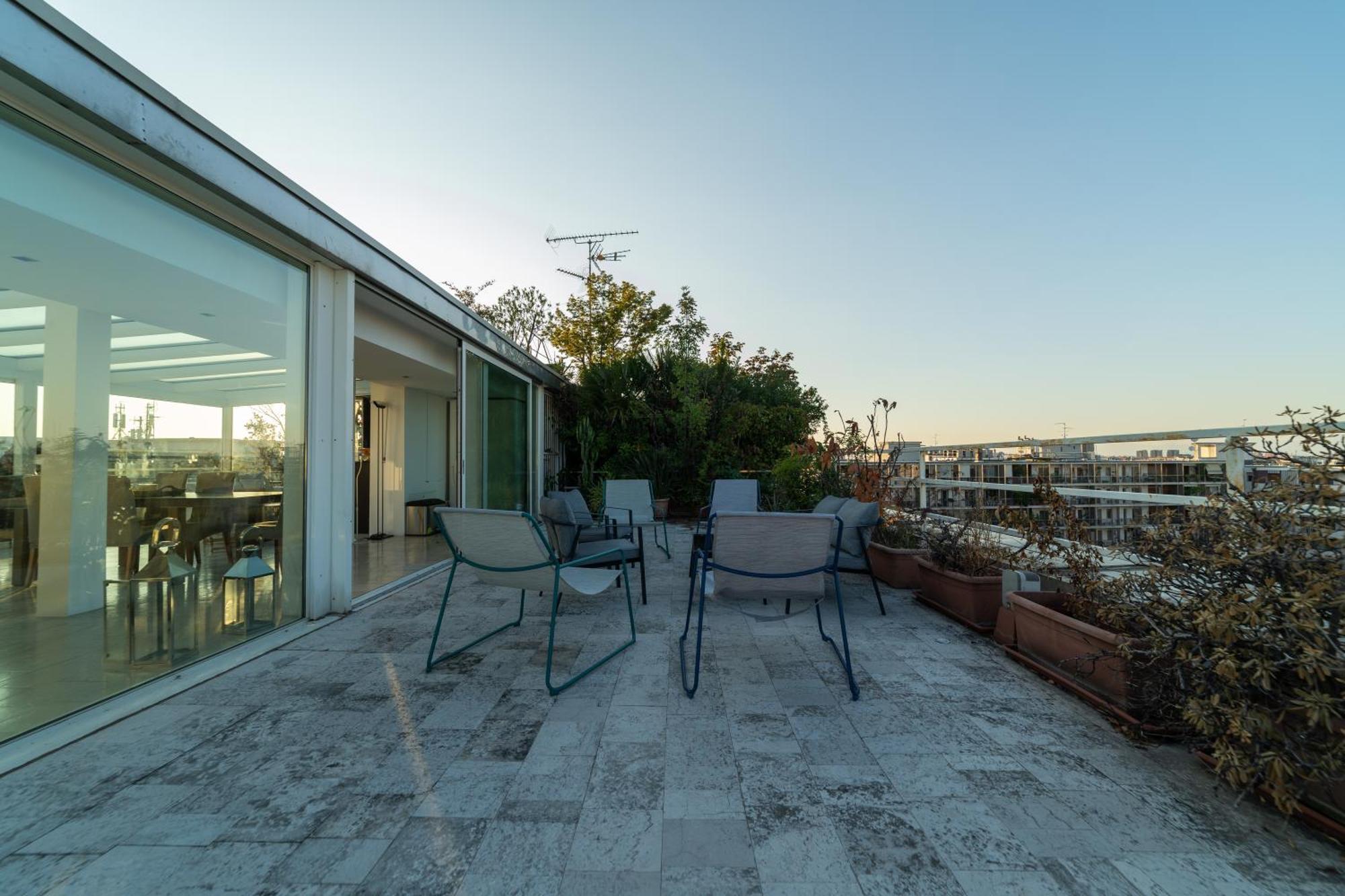 דירות מילאנו Luxury Penthouse With Stunning View And Hammam מראה חיצוני תמונה
